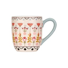 Cath Kidston Painted Table Breakfast Mug - Blue