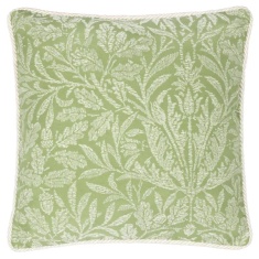 Morris & Co Acorn Tonal Feather Cushion 50cm - Sage Morris & Co Acorn Tonal Feather Cushion 50cm - Sage