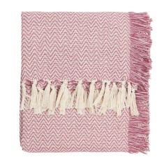 Wylder Wisley Outdoor Throw 130x180cm - Heather/Pink