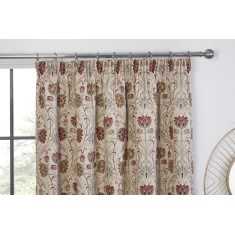 Sundour Aylesbury Lined Pencil Pleat Curtains - Natural Sundour Aylesbury Lined Pencil Pleat Curtains - Natural