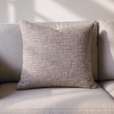 Style Furnishings Avon Textured Cushion 45cm - Taupe