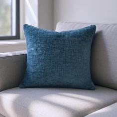 Style Furnishings Belmont Piped Cushion 55cm - Peacock