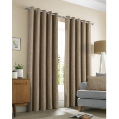 Sundour Amberley Thermal Eyelet Curtains - Natural Sundour Amberley Thermal Eyelet Curtains - Natural