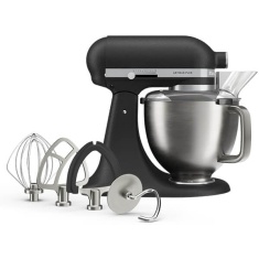 KitchenAid 5KSM50PKVBBK Artisan Plus 4.7L Tilt-Head Stand Mixer - Cast Iron Black