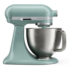 KitchenAid 5KSM50PKVBMJ Artisan Plus 4.7L Tilt-Head Stand Mixer - Mint Julep