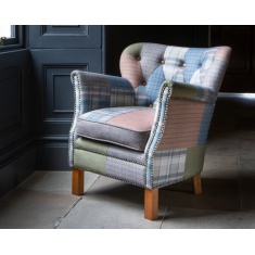 Jester Cool Hues Patchwork Tub Chair