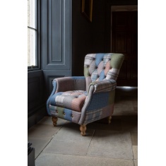 Jester Cool Hues Patchwork Armchair