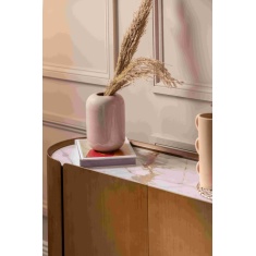 Davos Wide Sideboard - Brushed Bronze/White Marble Davos Wide Sideboard - Brushed Bronze/White Marble