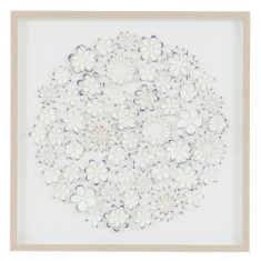 Art Marketing Unfurling Petals Framed Wall Art