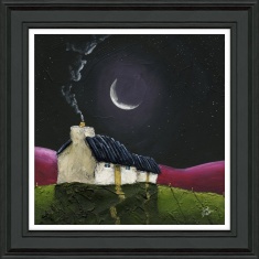 Artko Midnight Pinks Framed Wall Art