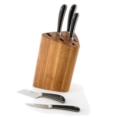 Robert Welch Signature Prism 7 Piece Oak Knife Block