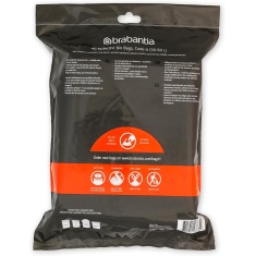 Brabantia Perfectfit H Bin Liner Bags 50-60L Dispenser x40