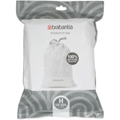 Brabantia Perfectfit H Bin Liner Bags 50-60L Dispenser x40