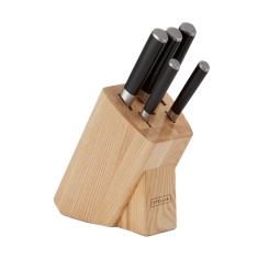 Stellar Poise 5 Piece Knife Block Set