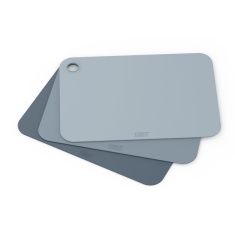 Joseph Joseph Pop Set of 3 Chopping Mats - Sky/Blue/Grey Joseph Joseph Pop Set of 3 Chopping Mats - Sky/Blue/Grey