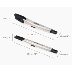 Joseph Joseph Elevate Steel Tong Set of 2