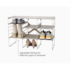 Joseph Joseph Level Plus Large Adjustable Shoe Rack - Triple Joseph Joseph Level Plus Large Adjustable Shoe Rack - Triple