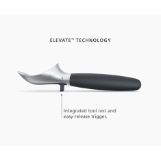 Joseph Joseph Elevate Ice Cream Scoop - Grey