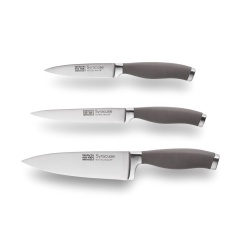 Taylors Eye Witness Syracuse 3 Piece Knife Set - Grey