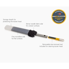 Joseph Joseph Cleantech 3-in-1 Duster with Storage Sheath