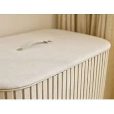 Joseph Joseph Tota Luxe 90L Twin Laundry Basket - Ecru