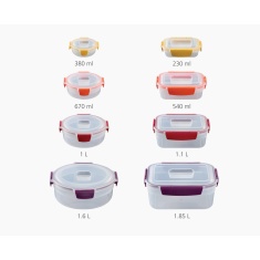 Joseph Joseph Nest Lock Round & Rectangular 8 Piece Set