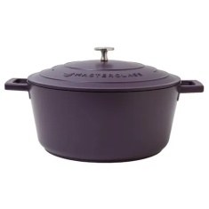 Masterclass Cast Aluminium Casserole Dish 28cm - Purple