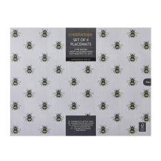Creative Tops Bee Placemats Set of 4