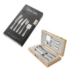 Robert Welch Radford Bright Gourmet Cheese Knife 5 Piece Set