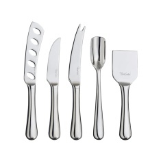 Robert Welch Radford Bright Gourmet Cheese Knife 5 Piece Set