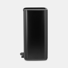 Brabantia Bo Pedal Bin 30L - Matt Black