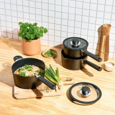 Judge Vista Ceramic 3 Piece Draining Pan Set