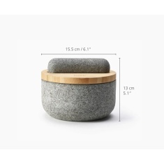 Joseph Joseph Dash Pestle & Mortar Bamboo Lid