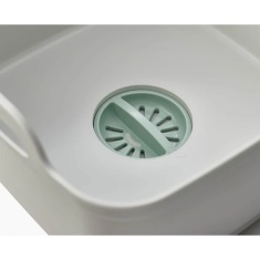 Joseph Joseph Wash&Drain Bowl - Light Stone/Sage Joseph Joseph Wash&Drain Bowl - Light Stone/Sage