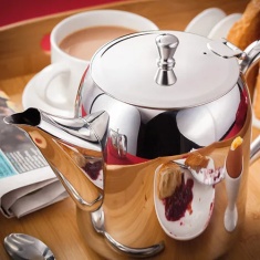 Judge Stainless Steel Traditional 6 Cup Teapot 1.2L