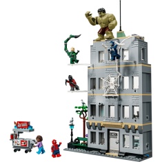 LEGO Marvel 76350 Spider-Man vs. Hulk Epic Clash