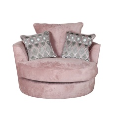 Affinity Swivel Chair in Fabric
