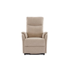 Oregon Dual Motor Riser Recliner Chair in Barley Fabric