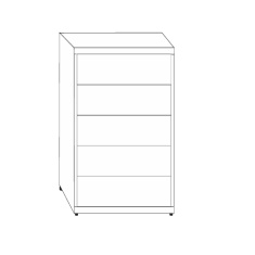 Wiemann Darwin 5 Drawer Unit