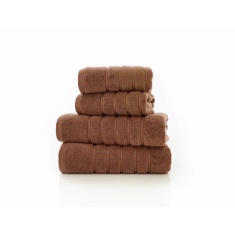 The Lyndon Company Rainham Cotton Towel - Clay