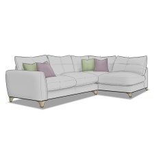 Cassie 4 Seater Corner Sofa in Fabric