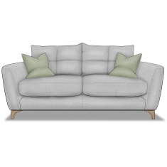 Cassie Medium 2 Seater Sofa in Fabric Cassie Medium 2 Seater Sofa in Fabric