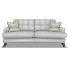 Reya Large 3 Seater Sofa in Fabric Reya Large 3 Seater Sofa in Fabric