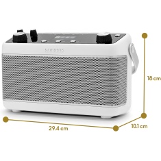 Roberts Blutune 7 Stereo DAB/DAB+/FM Radio - White