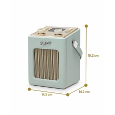 Roberts Revival Mini2 DAB+/FM Portable Radio With Bluetooth - Duck Egg