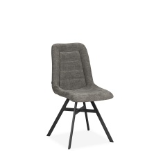 Stevie Upholstered Dining Chair (Pair) - Miami Ash Fabric