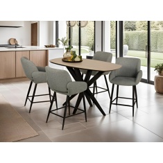 Eindhoven Danish Oval Bar Table Eindhoven Danish Oval Bar Table
