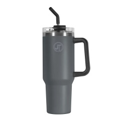 JTL Double Wall Vacuum Mug with Handle 40oz - Grey