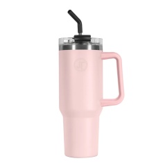 JTL Double Wall Vacuum Mug with Handle 40oz - Peach