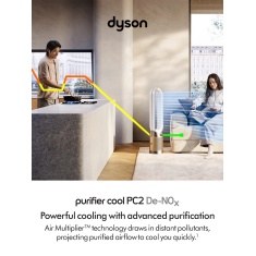 Dyson TP12 Air Purifier Fan - White/Gold